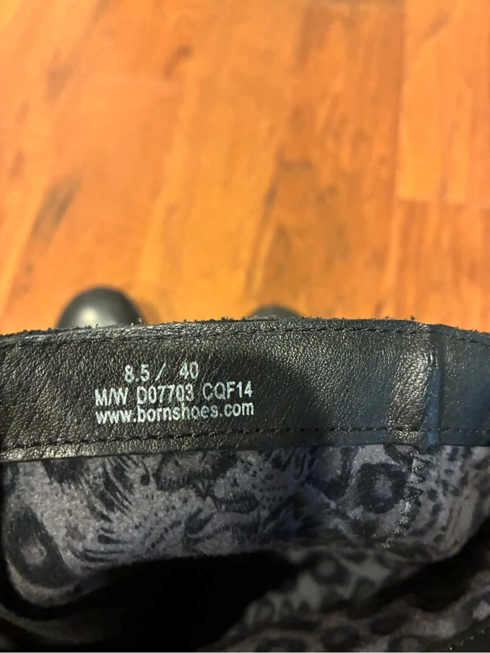 Born Lottie Tall Black Leather Boots